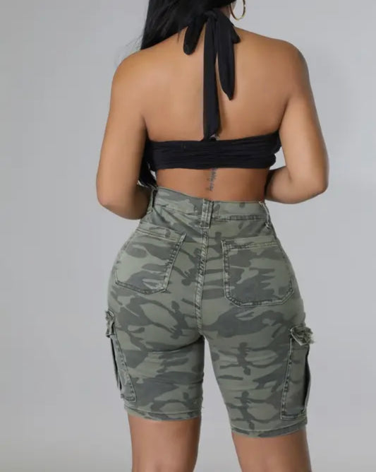 “DISTRESSED” SHORTS